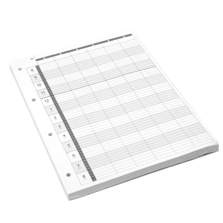 Agenda Loose Leaf Refill 6 Column